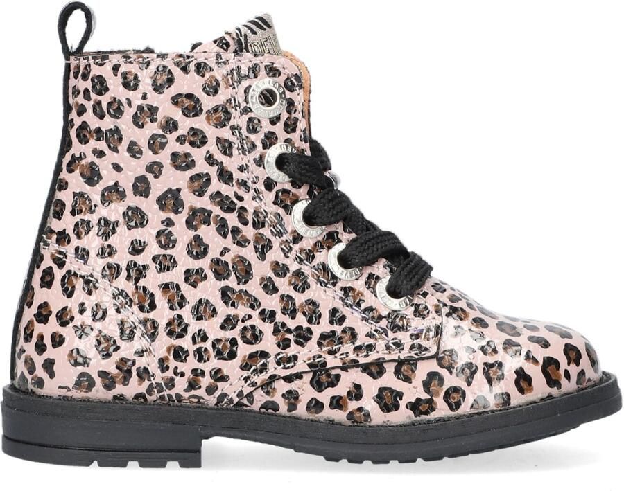 Develab 42020 Veterboots Laarzen Met Veters Meisjes Roze - Foto 4