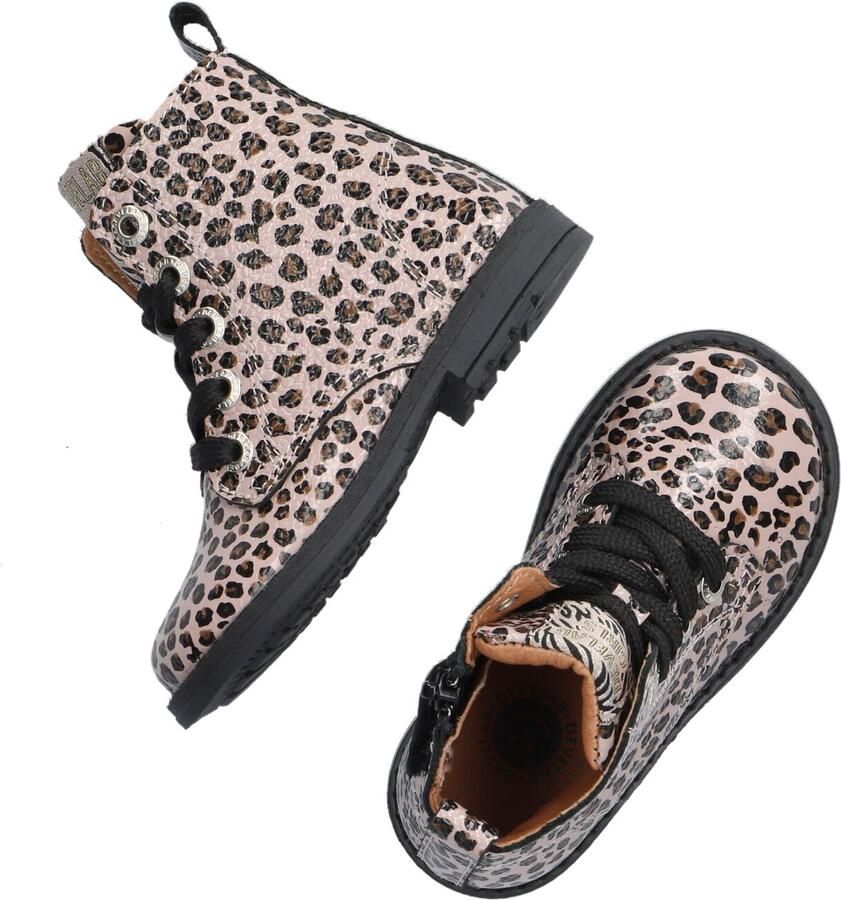 Develab 42020 Veterboots Laarzen Met Veters Meisjes Roze - Foto 2