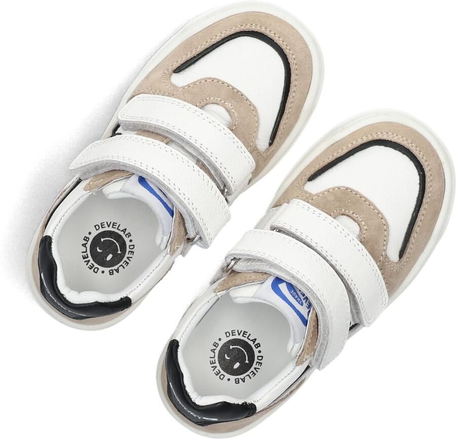 Develab 44439 Sneakers Jongens Leren Sneaker Wit - Foto 2