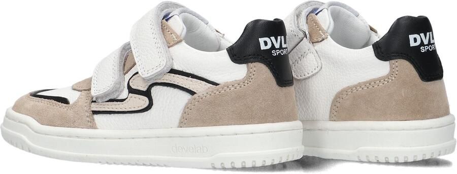 Develab 44439 Sneakers Jongens Leren Sneaker Wit - Foto 5