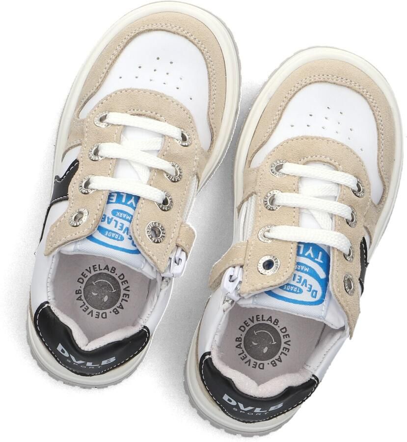 Develab Jongens Lage sneakers 47133 Wit Suède - Foto 2