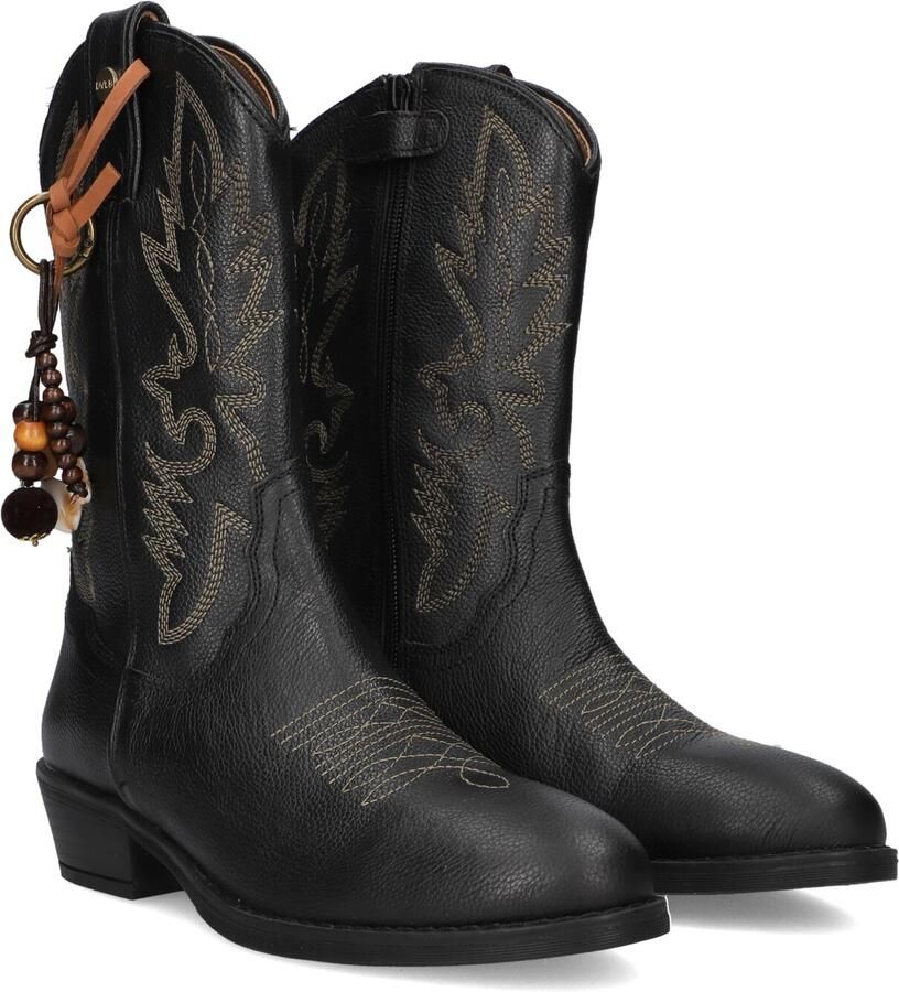 Develab 44498 Laarzen Leatherlook Meisjes Zwart - Foto 2