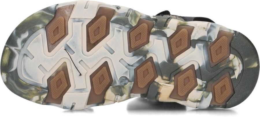 Develab Velcro Sandalen zwart Imitatieleer - Foto 4