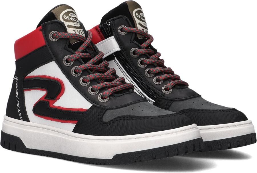 Develab 45371 Sneakers Jongens Leren Sneaker Zwart
