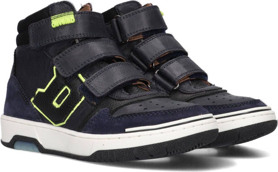 Develab Donkerblauwe Lage Sneakers 44307