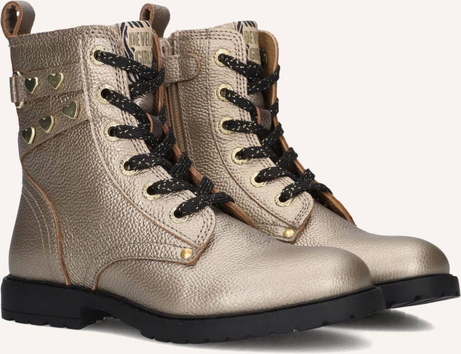 Develab 44412 Laarzen Leer Meisjes Goudkleurig
