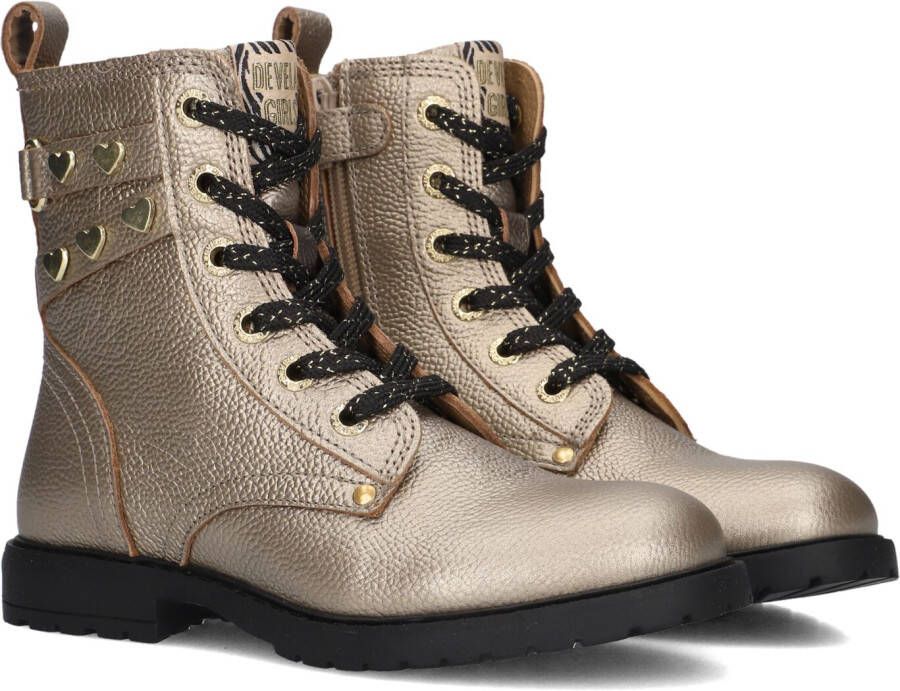 Develab 44412 Laarzen Leer Meisjes Goudkleurig
