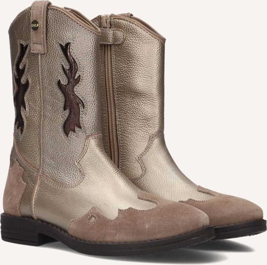 Develab 44418 MeisjesLaarzenKinderlaarsjes Metallics