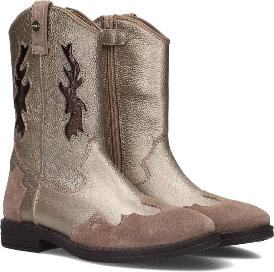 Develab 44418 MeisjesLaarzenKinderlaarsjes Metallics