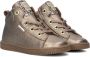 Develab 44350 Sneakers Leren Sneaker Unisex Goud - Thumbnail 1