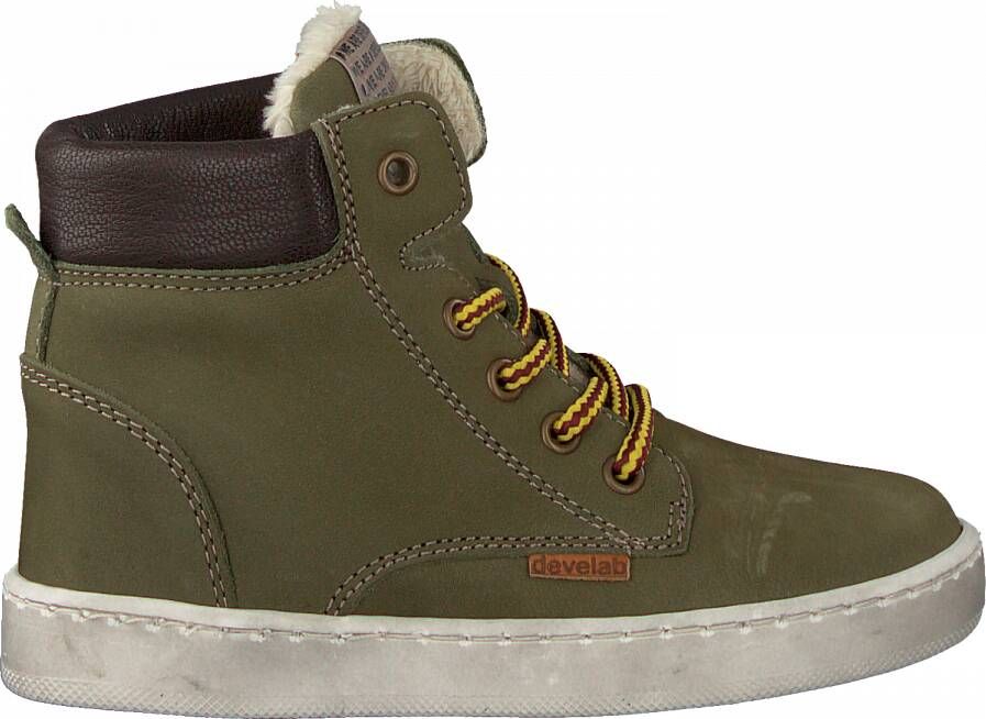 Develab Veterschoenen Hoog Veterschoenen Hoog groen