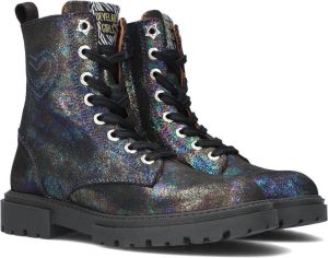 Develab 42700 Veterboots Laarzen Met Veters Meisjes Multi
