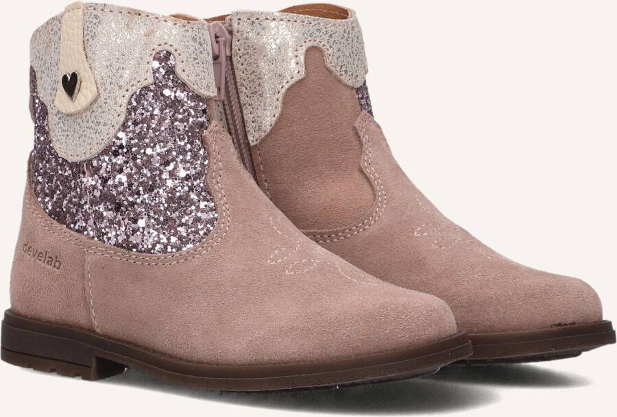 Develab 47084 Laarzen Suède Unisex Roze
