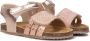 Develab leren sandalen roze metallic Meisjes Imitatieleer 26 - Thumbnail 1