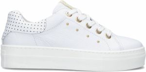 Develab 41394 Lage sneakers Leren Sneaker Meisjes Wit