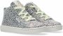 Develab 41286 Hoge sneakers Leren Sneaker Meisjes Wit - Thumbnail 1