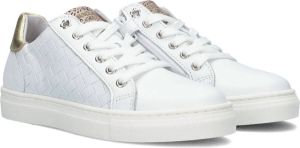 Develab 42638 Lage sneakers Leren Sneaker Meisjes Wit