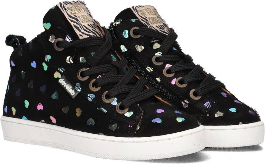 Develab 41856 Hoge sneakers Meisjes Zwart