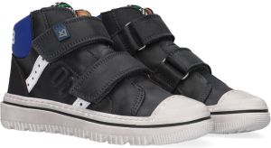 Develab 41927 Hoge sneakers Leren Sneaker Jongens Zwart