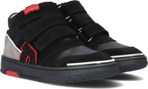 Develab 45707 Black Suede Sneakers hoge-sneakers