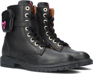 Develab 42718 Veterboots Laarzen Met Veters Meisjes Zwart