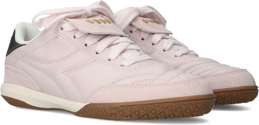 DIADORA Lage Sneakers Dames Gold Indoor Leer Roze
