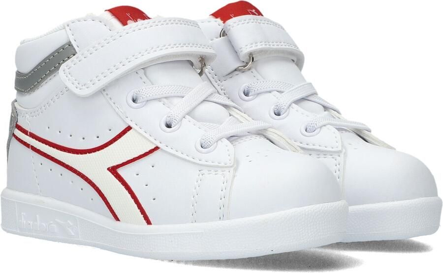 Diadora Game High Td Sneakers Jongens Wit