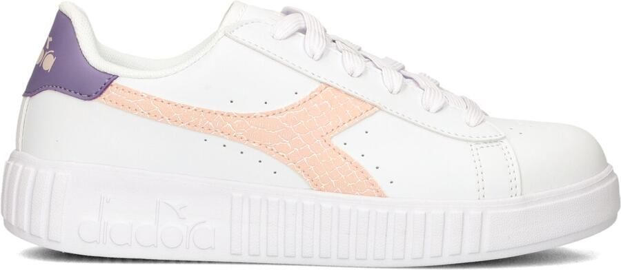 Diadora Game Step Skin Gs Sneakers Jongens Wit