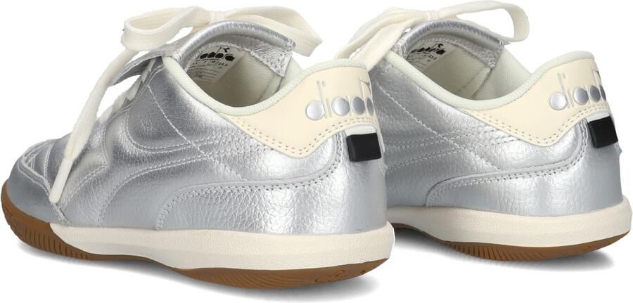 DIADORA Lage Sneakers Dames Gold Indoor Leer Zilver - Foto 5