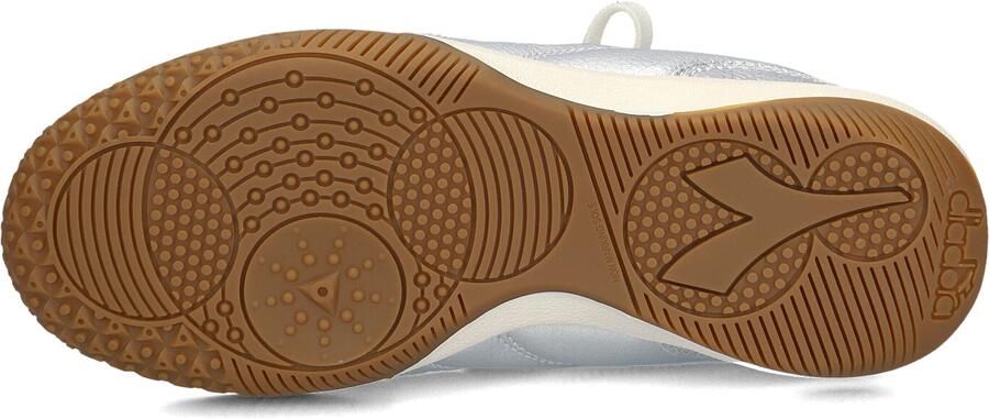 DIADORA Lage Sneakers Dames Gold Indoor Leer Zilver - Foto 4