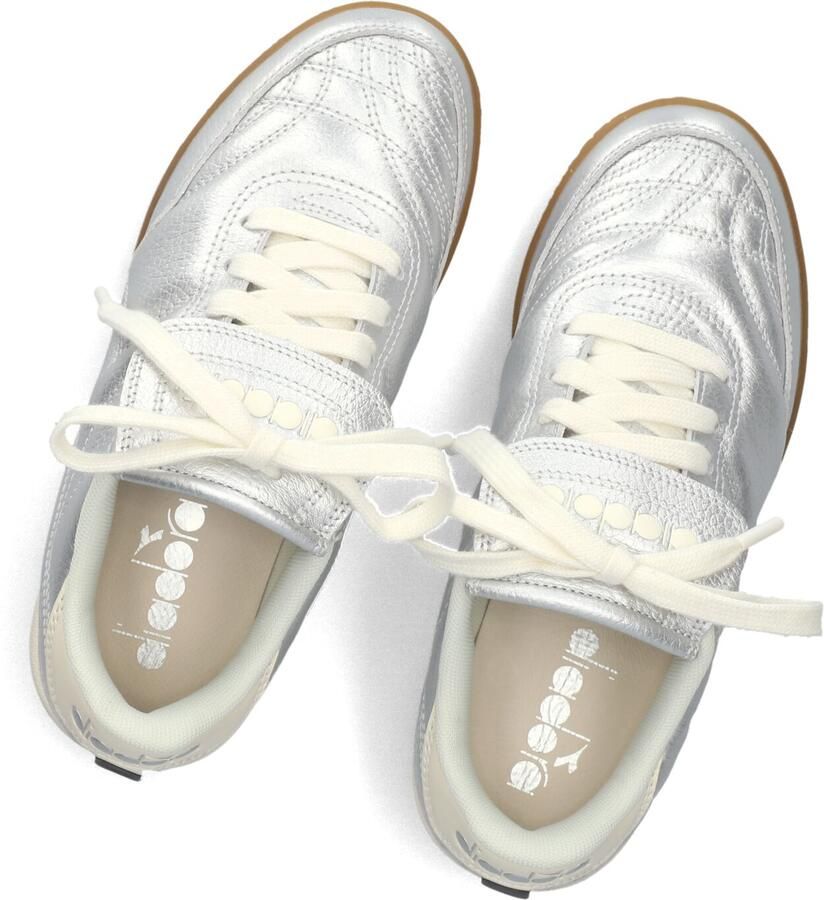 DIADORA Lage Sneakers Dames Gold Indoor Leer Zilver - Foto 3