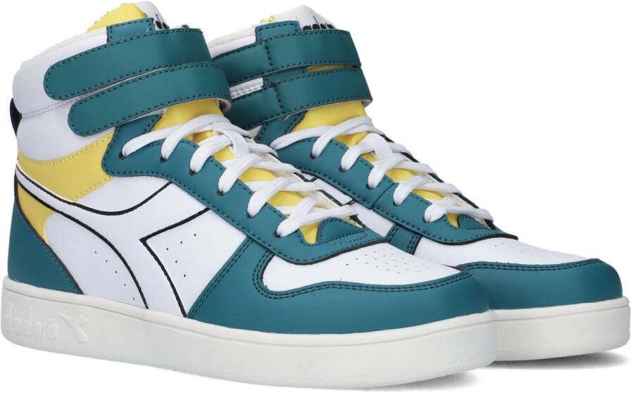 Diadora Magic Basked Mid Gs Hoge sneakers Jongens Groen