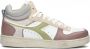 Diadora Magic Basket Demi Icona Hoge sneakers Leren Sneaker Dames Groen - Thumbnail 1