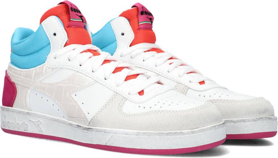 Diadora Multi Hoge Sneaker Magic Basket Demi Croco Woman