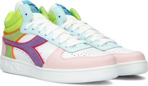 Diadora Magic Basket Demi Woman Hoge sneakers Leren Sneaker Dames Multi