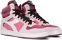 Diadora Magic Basket Mid Dames Hoge sneakers Dames Paars - Thumbnail 1