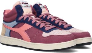 Diadora Magic Basket Demi Icona Hoge sneakers Leren Sneaker Dames Roze