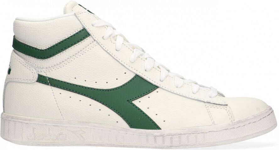Diadora Game L High Waxed Hoge sneakers Leren Sneaker Wit
