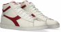 DIADORA Hoge Sneakers Game High Waxed Maat: 36 Materiaal: Leer Kleur: Wit - Thumbnail 1