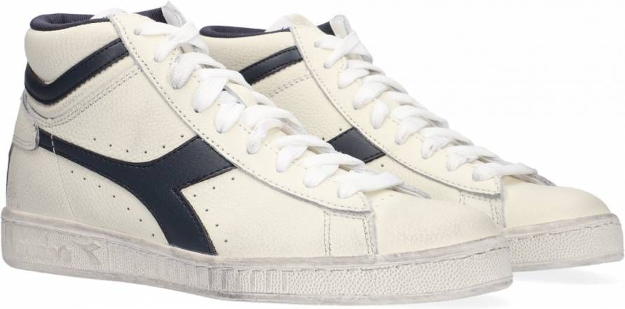 Diadora 159657 game l high waxed high top sneakers Wit
