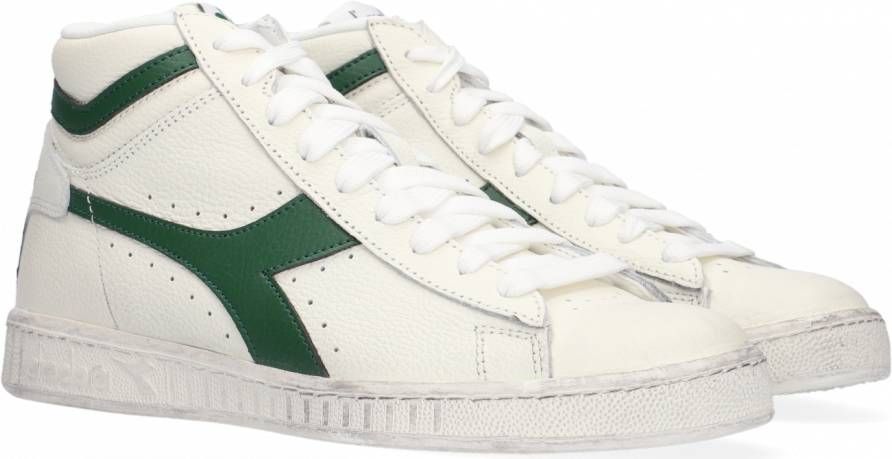 Diadora Game L High Waxed Hoge sneakers Leren Sneaker Wit
