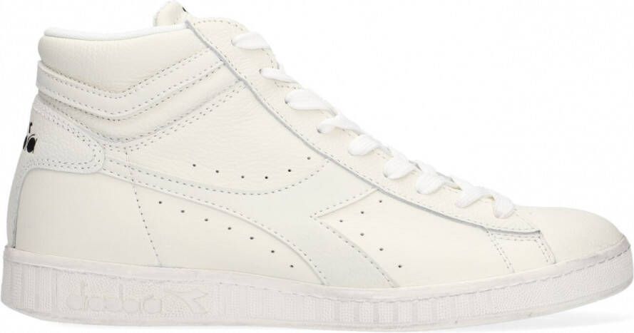 Diadora Witte Hoge Sneaker Game L High Waxed Heren