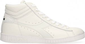 Diadora Game L High Waxed Hoge sneakers Leren Sneaker Wit