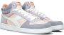 Diadora Magic Basket Demi Woman Hoge sneakers Leren Sneaker Dames Wit - Thumbnail 1