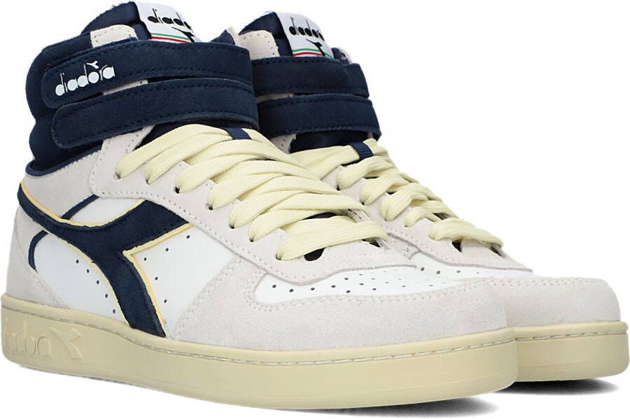 Diadora Magic Basket Icona Dames Hoge sneakers Leren Sneaker Dames Wit