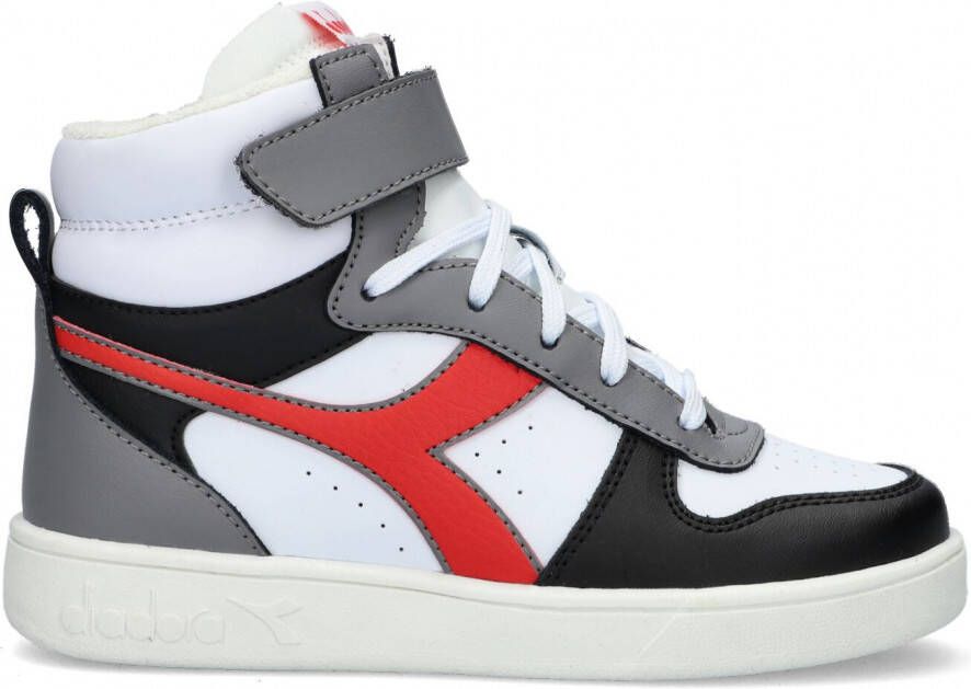 Diadora Magic Basket Mid PS hoge leren sneakers grijs multi