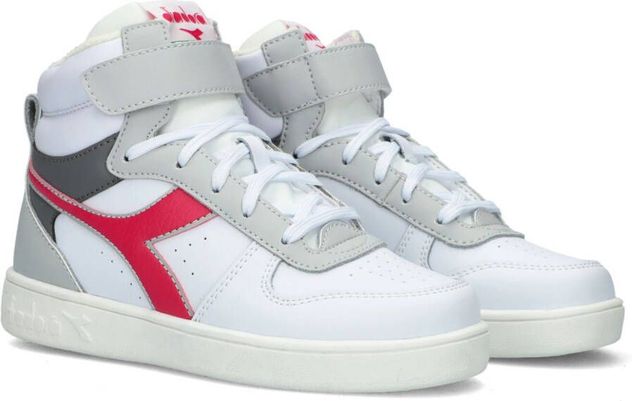 Diadora Magic Basket Mid PS hoge leren sneakers grijs multi