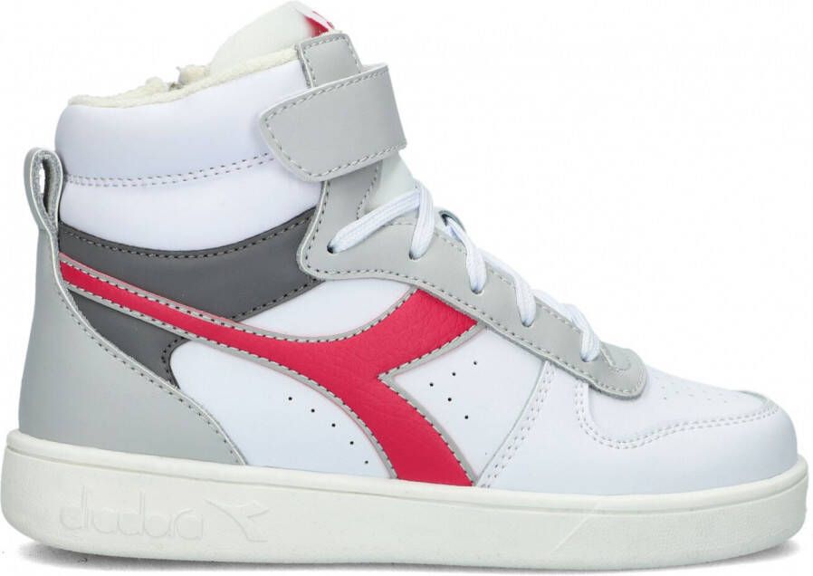 Diadora Magic Basket Mid PS hoge leren sneakers grijs multi