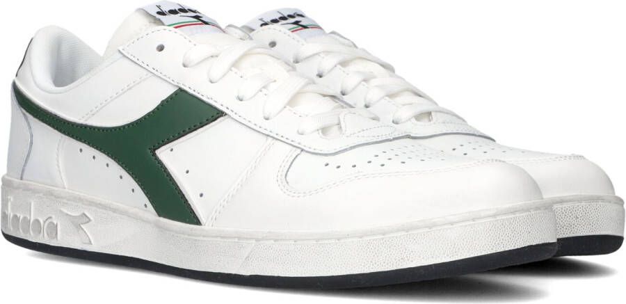 Diadora Witte Lage Sneakers Magic Basket Low Icona