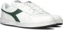 Diadora Magic Basket Low Icona Lage sneakers Leren Sneaker Wit - Thumbnail 1